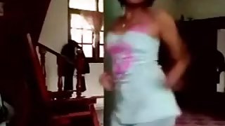 Asian immature Dance At Home