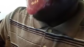 sloppy hot fetish spit- My tongue drooling video for that day 5