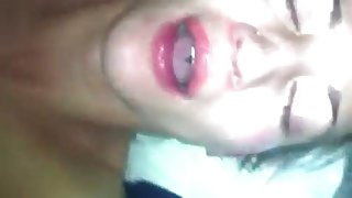 Nice russian whore likes cumshots and cum on her face