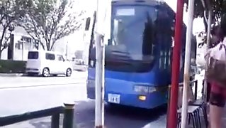Japanese bus fuck