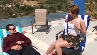 Glorious Hardcore Sex By the Pool